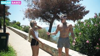 GREEK KAMAKI WITH DIANA GABROVSKA : SUGARBABESTV