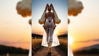 Beautiful Futanari Imagined by AI [AI PMV]