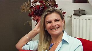 Slutty French MILF gets DP before huge facials
