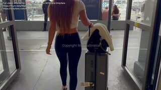 GLORY HOLE - I sucked and swallowed the cum of 12 strangers in front of my cuckold