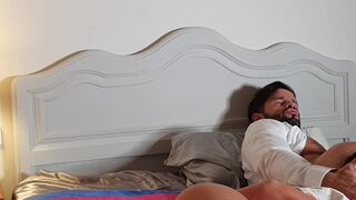 My hot stepsister wants to try my long and big cock inside her wet pink pussy having orgasms cum