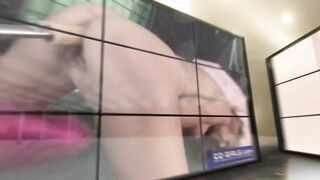 Elegant and beautiful lesbians kiss and pleasure each other 