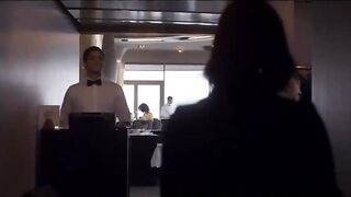Heida Reed - lesbian scene in Stella Blomkvist s01e04