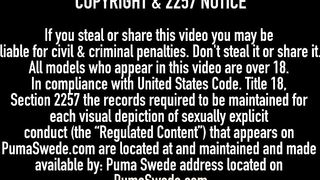 Hot Busty Blonde Puma Swede StrapOn Fucked By Havanna Ginger