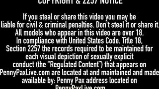 RedHeaded Penny Pax Fucks Romanian Lea Lexis Till She Shakes