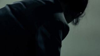 Security agent catches hardly a girl