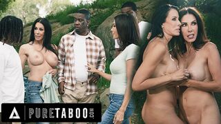 PURE TABOO Big Dick Strangers Have Roadside GANGBANG With MILF Lookalikes Shay Sights & Reagan Foxx!