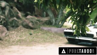 PURE TABOO Big Dick Strangers Have Roadside GANGBANG With MILF Lookalikes Shay Sights & Reagan Foxx!