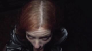 Public Agent Ginger haired babe squirts all over my cock