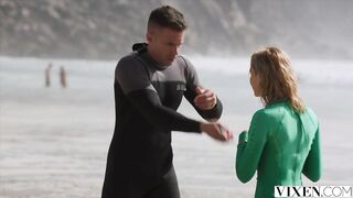 VIXEN Surf Bunnies Bella, Kelly, Christy Seduce Instructor