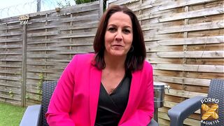 Naughty milf Ellie takes a cock