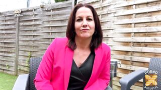 Naughty milf Ellie takes a cock