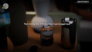 Thick milf fucks shrinking old guy (ALL PARTS)