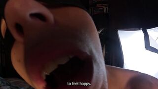 FPOV romantic sex with foreplay and dirty talk -porn for women- eng sub