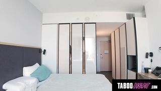 "Please Help Me Get Pregnant" Favor For Stepmom On Vacation - TabooHeat