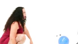 QUEEN ROGUE IN HER FIRST POP THE BALLOON ON DIRTY STREET CONFESSIONS BLUE MOVIE VOL. 42