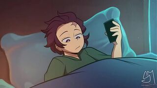 Tanjiro was fucked by Nezuko - Anal Slayer