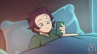 Tanjiro was fucked by Nezuko - Anal Slayer