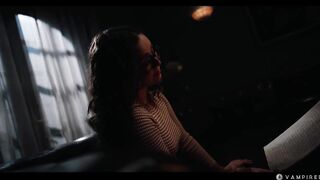 Vampire Seduction in Old Gothic Manor - Nerdy Girl Gets Mesmerized by Century Old Sexy Blonde Owner