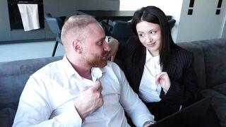 Married Boss Fucks Hard and Cheats on his Wife With his Hot Secretary!