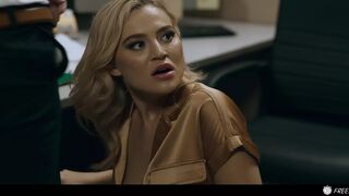 Big Tits Blonde Blake Blossom Frozen in Time gets Pussy Destroyed by Dan Dama...