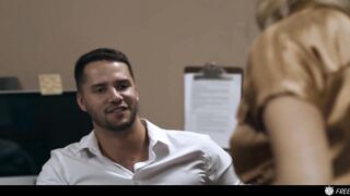 Big Tits Blonde Blake Blossom Frozen in Time gets Pussy Destroyed by Dan Dama...