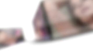 lesbian blonde rides sybian and gets fucked by sex machine