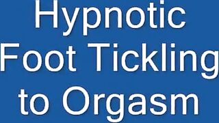 Foot tickling orgasm 1