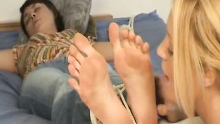 Foot tickling orgasm 3