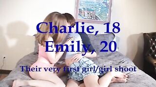 Charlie and Emily first girl shoot