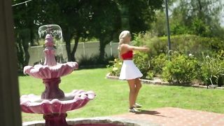 Pussylicked teen loves her new stepmom 