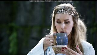 Lady Tanya and her maid