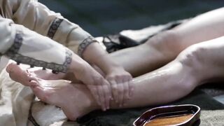 Lady Tanya and her maid