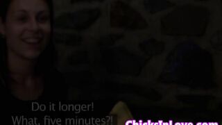 Real lesbian amateur teased and pussylicked 