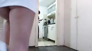 room mate got her horny