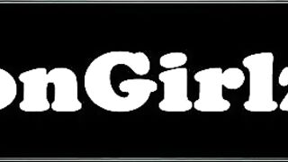 Two hot mormon teens exploring their holes with strap-on