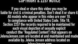 Pantyhose Lesbos Jelena Jensen & Aria Giovanni Worship Feet!