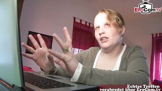 German Wife Casting to cheat with strange man