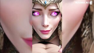 Queen Marika from Elden Ring, huge breasts (THAT GAVE HOT MARIKA)