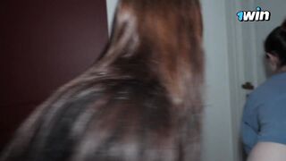 Horny Household (Part 2): Curious Step-Sisters Spy on Step-parents and Ignite Their Own Passion