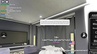 Sex with a catgirl on roblox