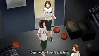 Tayu 3 - Cute hentai teen girl blackmails student into a fuck in the sports room