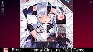 Hentai Girls: Lust [18 ] (free game itchio) Puzzle, Visual Novel, 2D, Adult, Anime, Cute, Erotic, Hentai, NSFW, Romance, Game