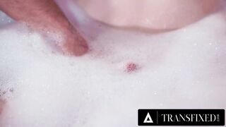 TRANSFIXED - Romantic Hung Stud Passionately Fucks Gorgeous Izzy Wilde In Bubble Bath
