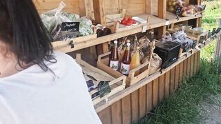 I have money problems shopping in the health food store Fan helps me and is allowed to fuck and inseminate me