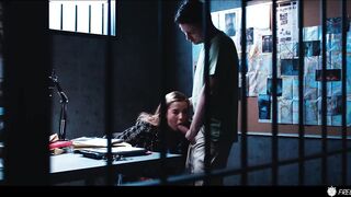 Detective Agatha Vega Face Fucked while the Time is Frozen - Slutty Latina Cum in Mouth Freeze Fetish
