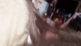 PLEASE DON'T CUM INSIDE ME, STEPBROTHER!!! My stepsister likes it when I cum inside her, she loves sex. At school she's shy, but when she gets out of class she sucks my cock!! Homemade video.
