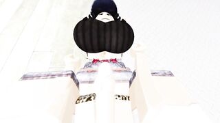 Girl broke into my tycoon so i fucked her