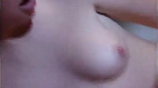 Girl and her Neighbour watching a scary Movie