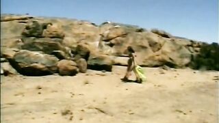 Busty Lesbians Fuck In The Desert